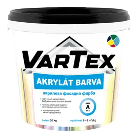 Фарба фасадна VARTEX Akrylat BARVA — упаковка