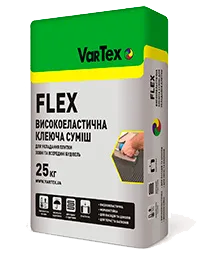 Клей для плитки VARTEX FLEX — упаковка