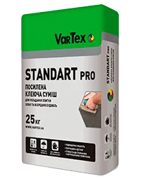 Клей для плитки VARTEX Standart Pro — упаковка